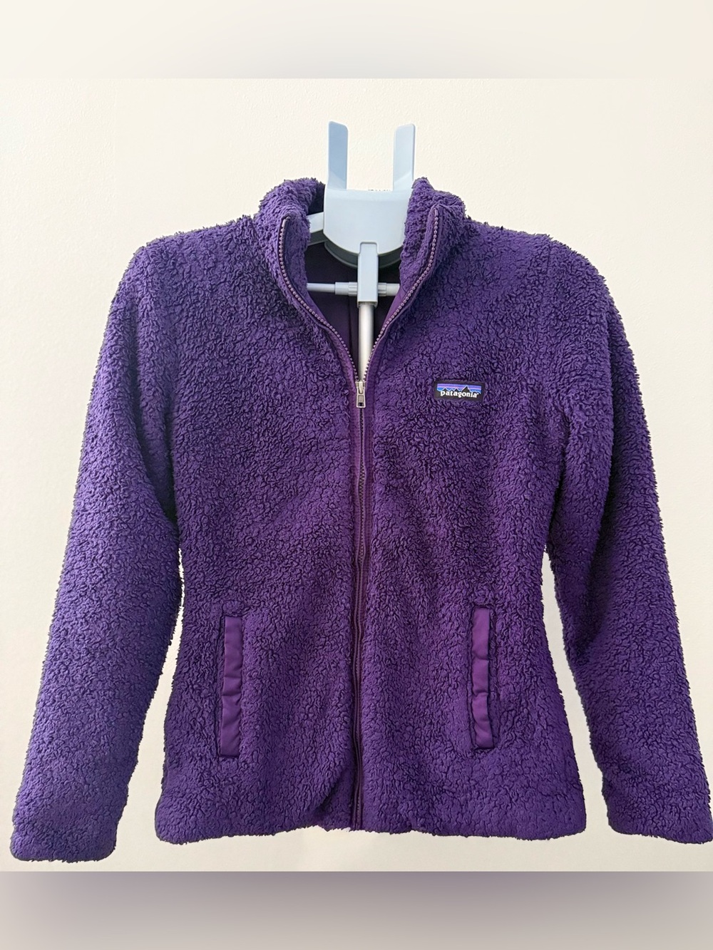 Patagonia Women’s Purple Sherpa Full-Zip Jacket